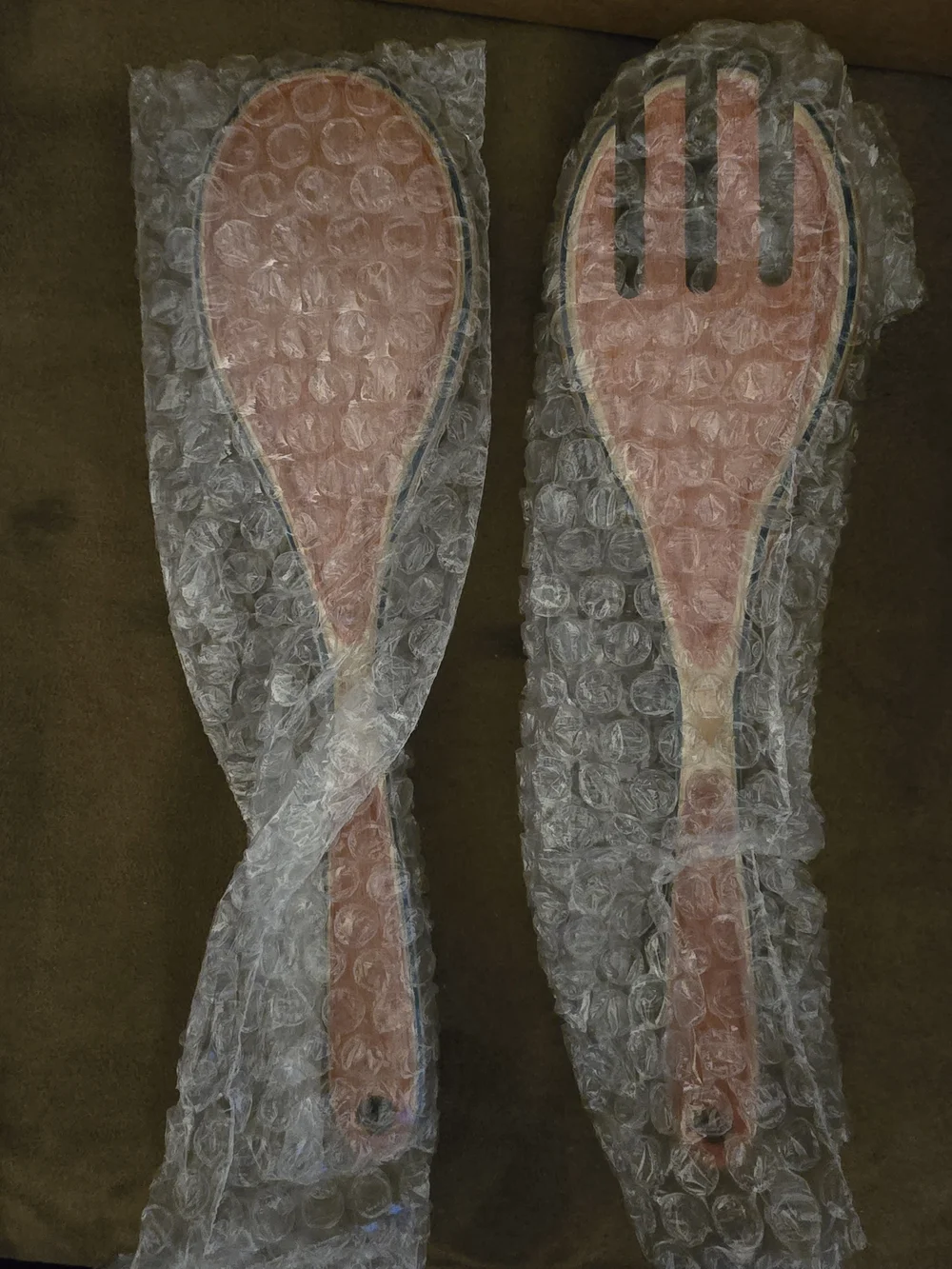 Source Unknown pair wooden