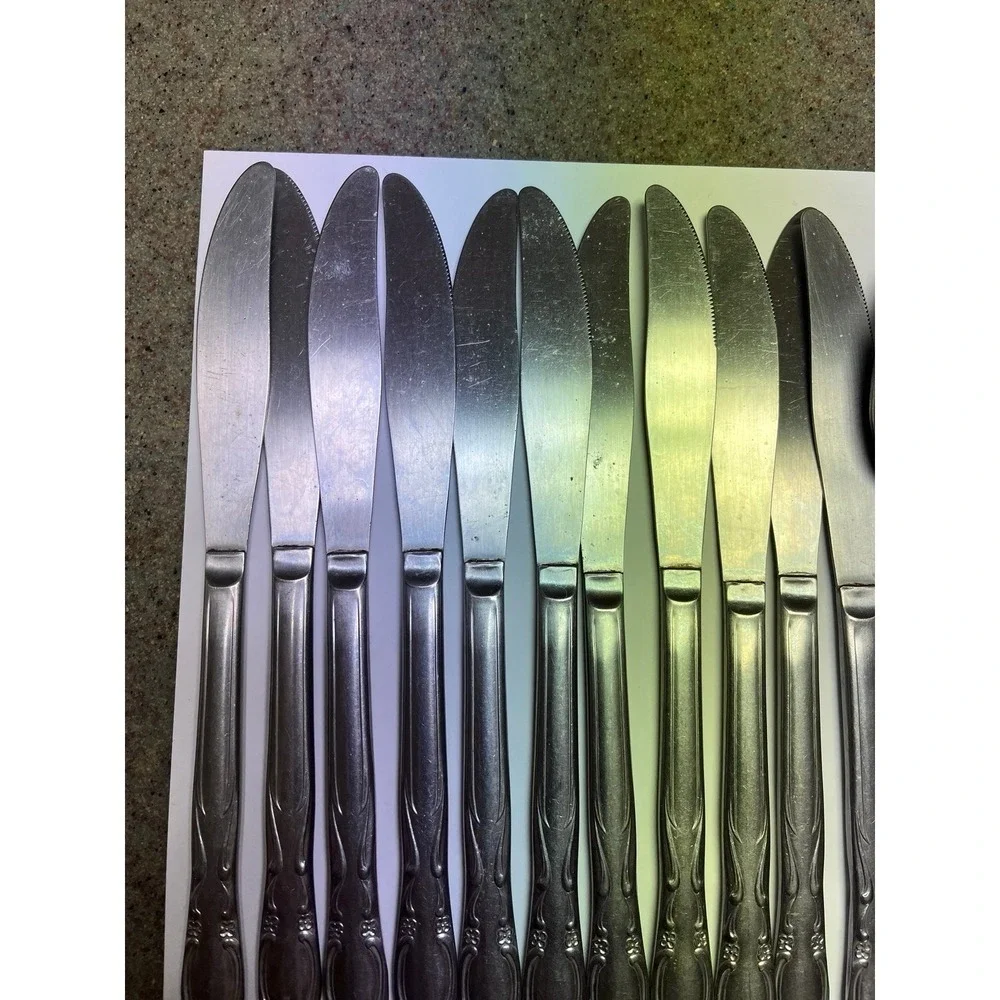 International Silver soup flatware knives