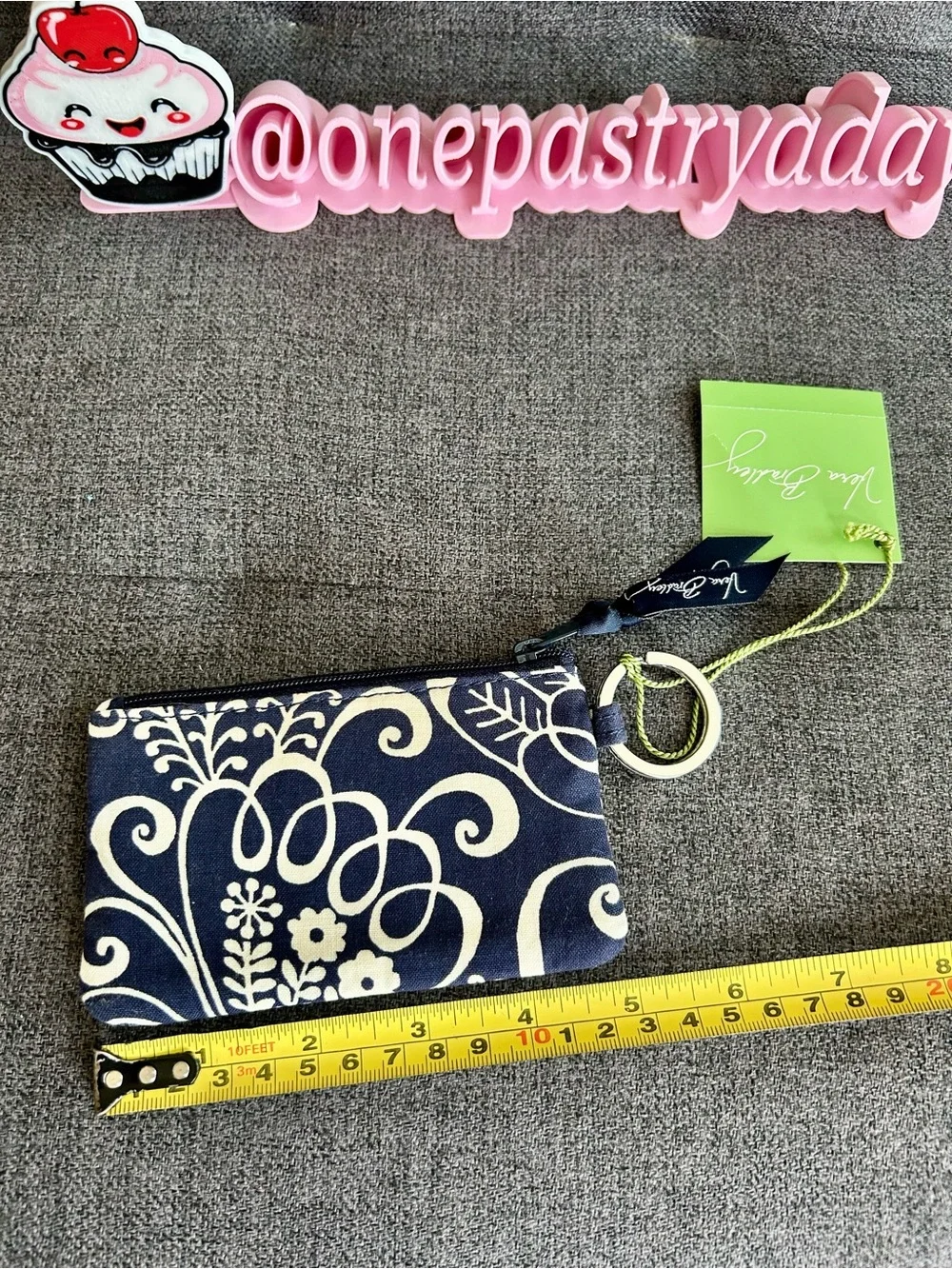Vera Bradley navy white