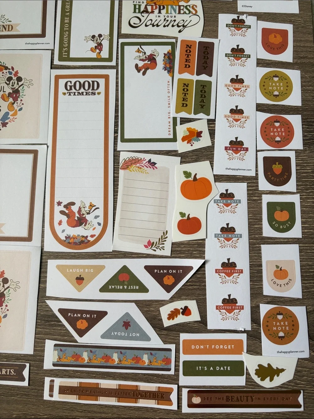 The Happy Planner 100+ stickers