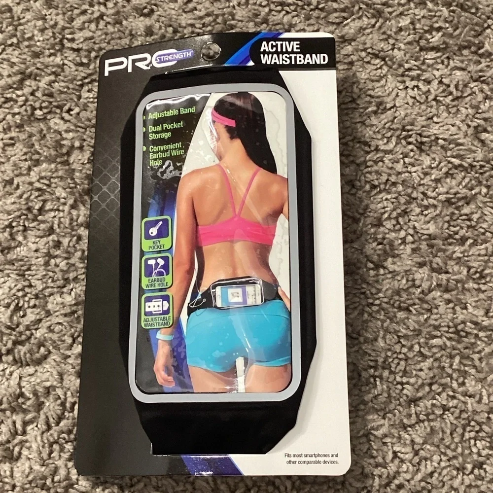 Adjustable Black Active Waistband
