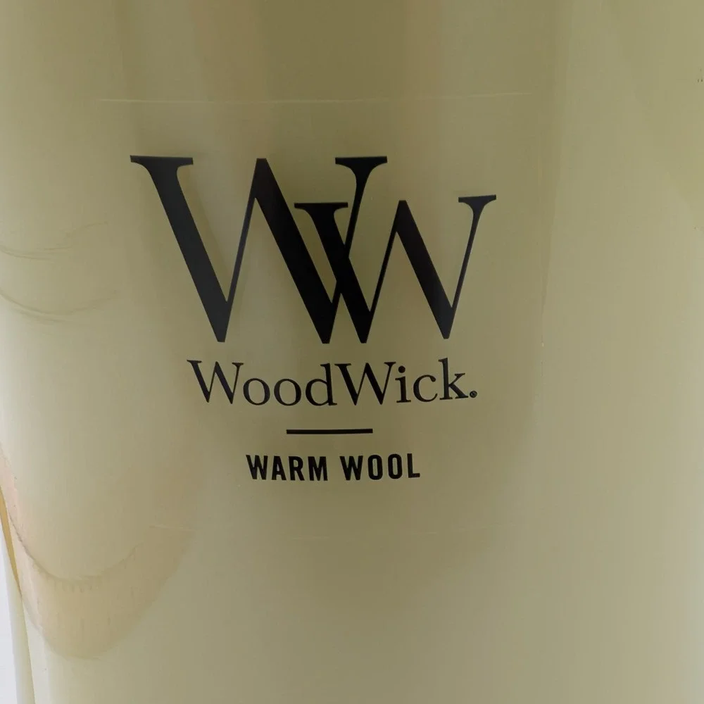 Woodwick large candle