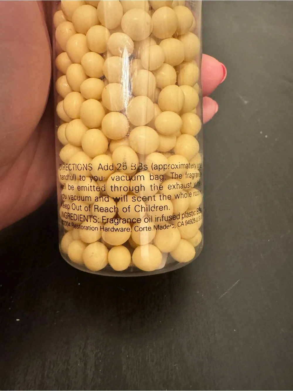 Restoration Hardware Vacuum BBs Meyer Lemon 12-14 Uses Discontinued