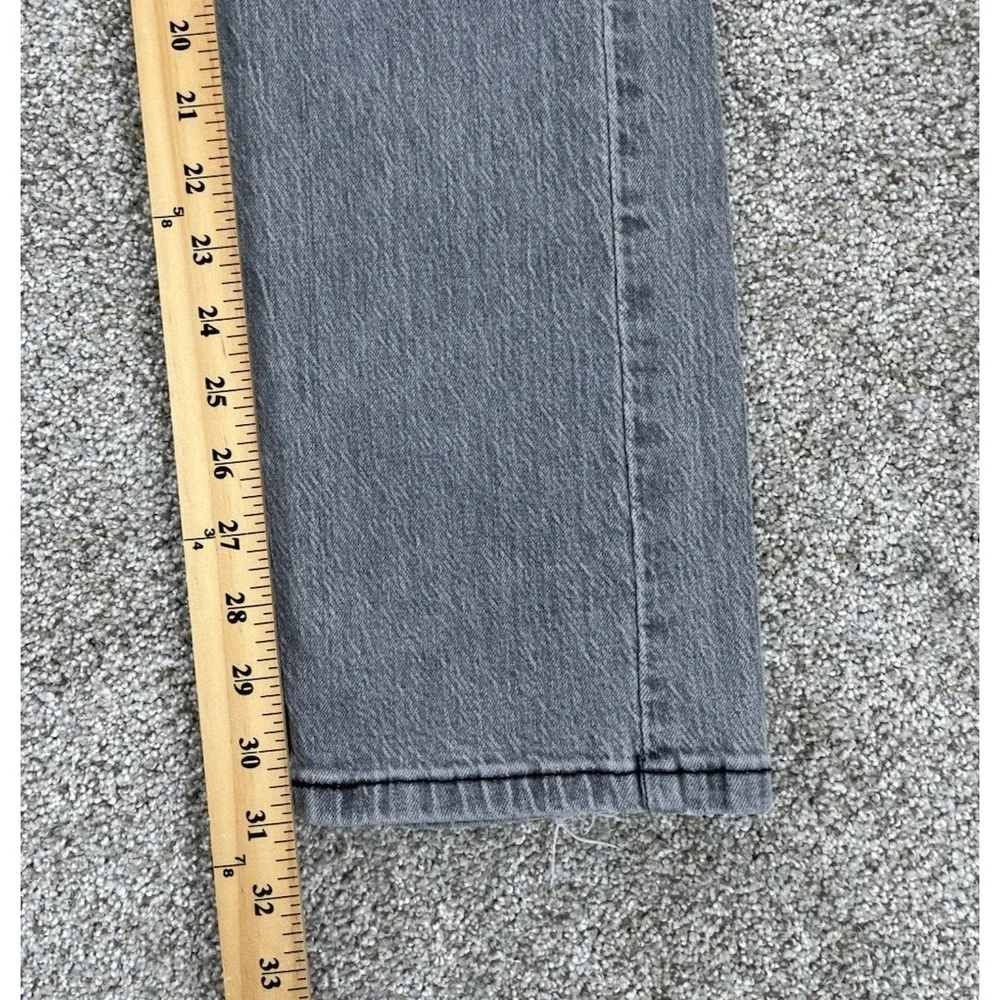 Levis 505 Jeans Mens Size‎ 30x31* Grey Regular Narrow Straight Flex Denim Egypt
