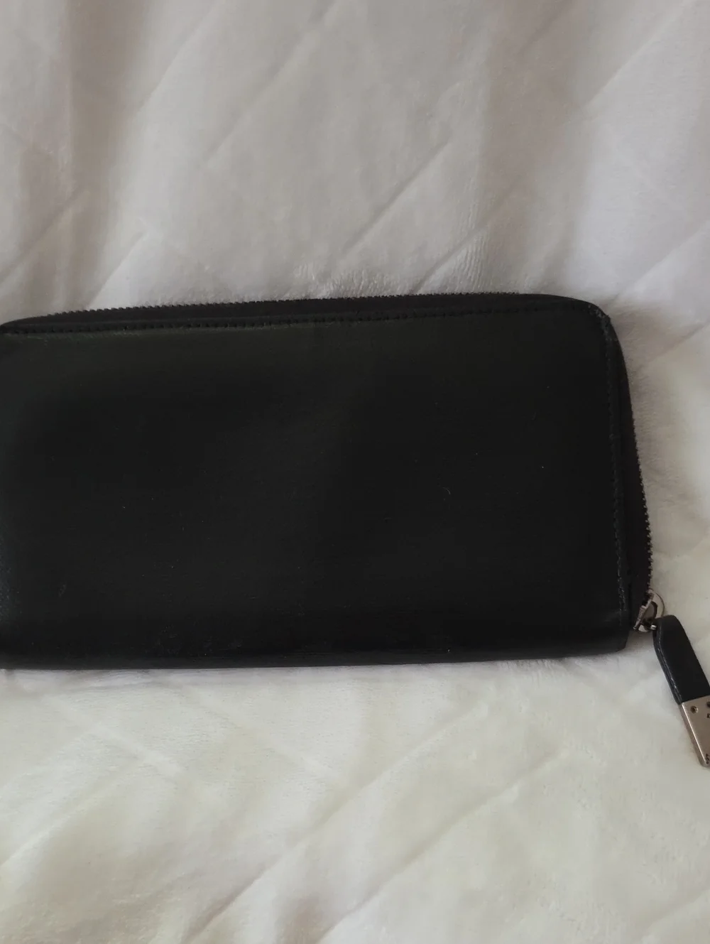 Dior Nomme Classic Black Zip-Around Wallet