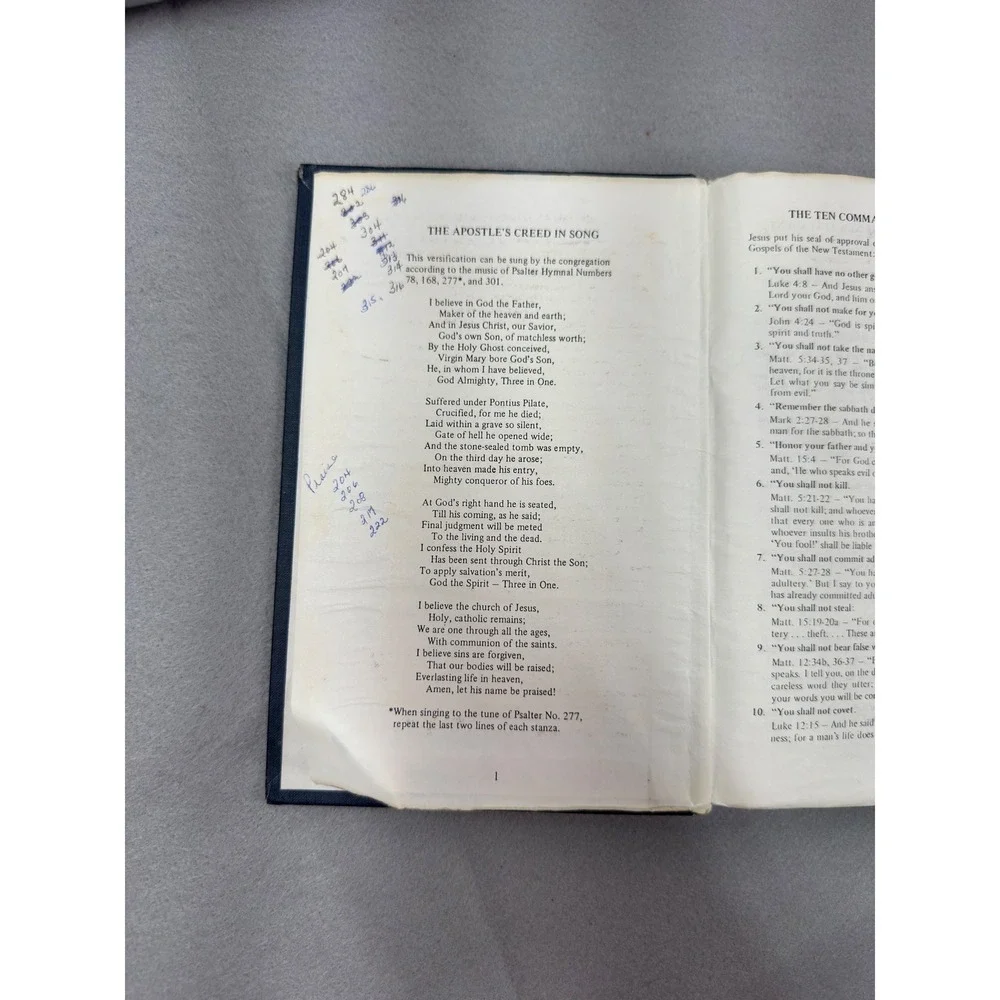 Board of Publications Christian Reformed Church vintage psalter