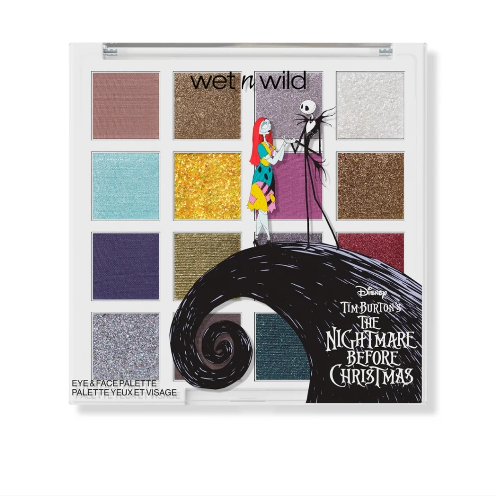 HP 💖🎉 Nightmare Before Christmas Eye & Face Palette ✨✨ 🆕 Wet N Wild