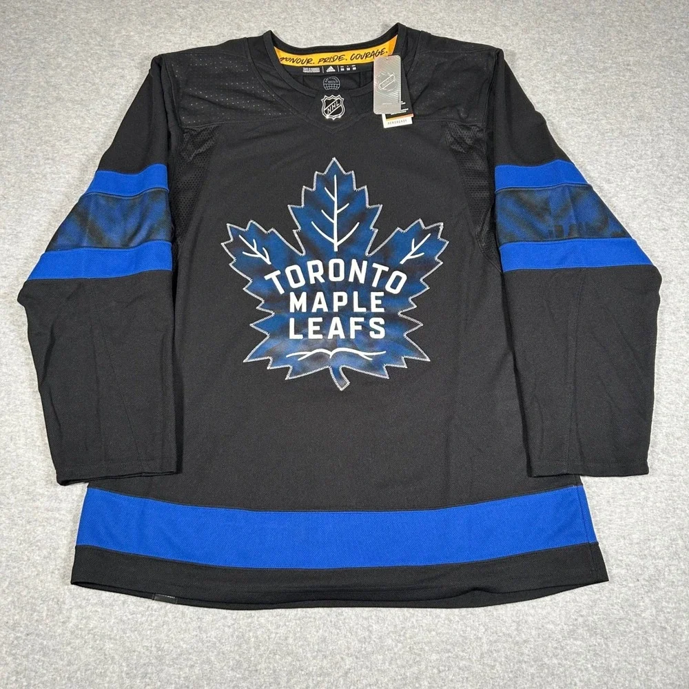 Adidas Toronto Maple Leafs x Drew House Jersey Size 50 Black‎ Alternate NHL NEW