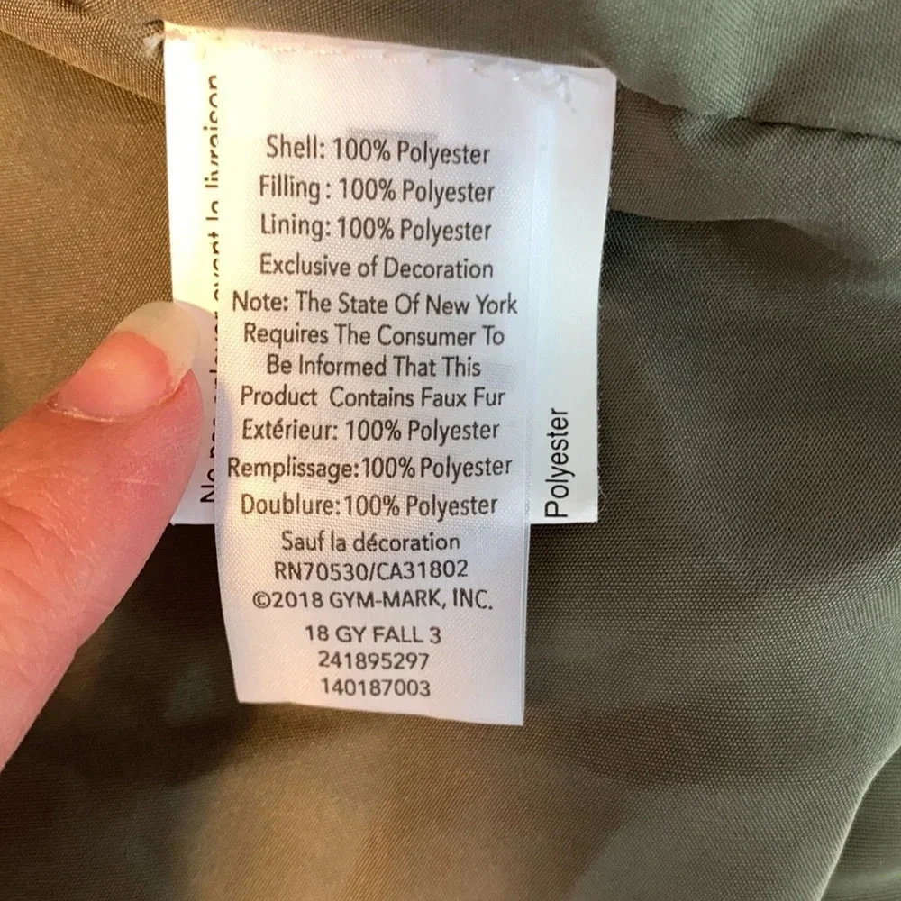 Gymboree euc size