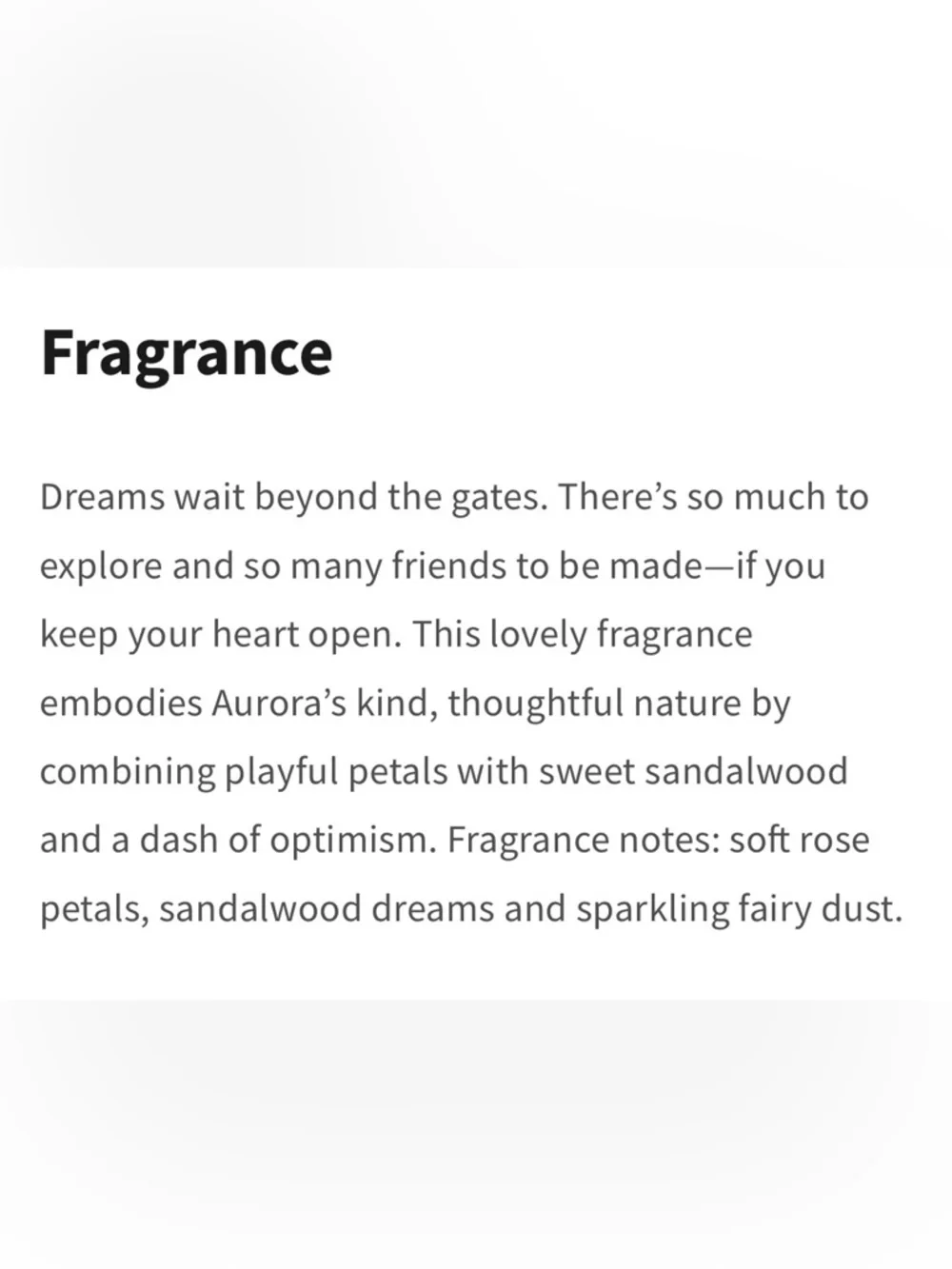 Bath & Body Works dreams wait