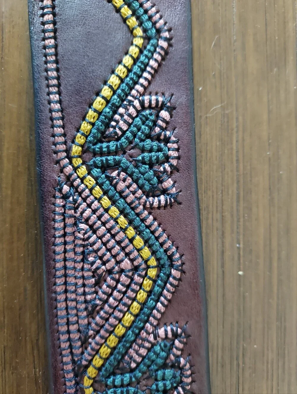 Johnny Was leather belt