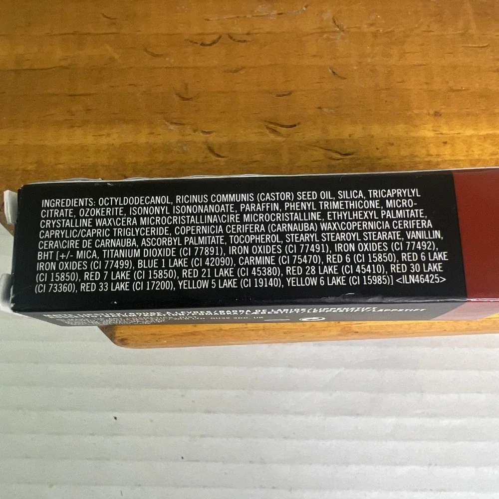 MAC #602‎ CHILI  Matte Lipstick 3 g .10 oz Warm Brick Red Full-size