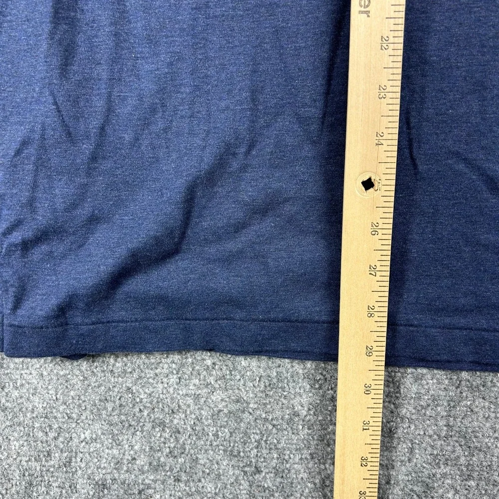 Polo Ralph Lauren Polo Shirt Mens XXL Navy Blue Long Sleeve Classic Fit Pony