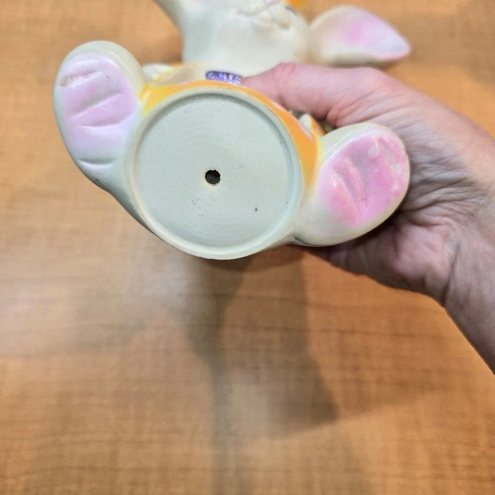 Vintage Rare Merle Norman‎ Cosmetics Squeaky Clean Rubber Soap Dish Bunny Rabbit