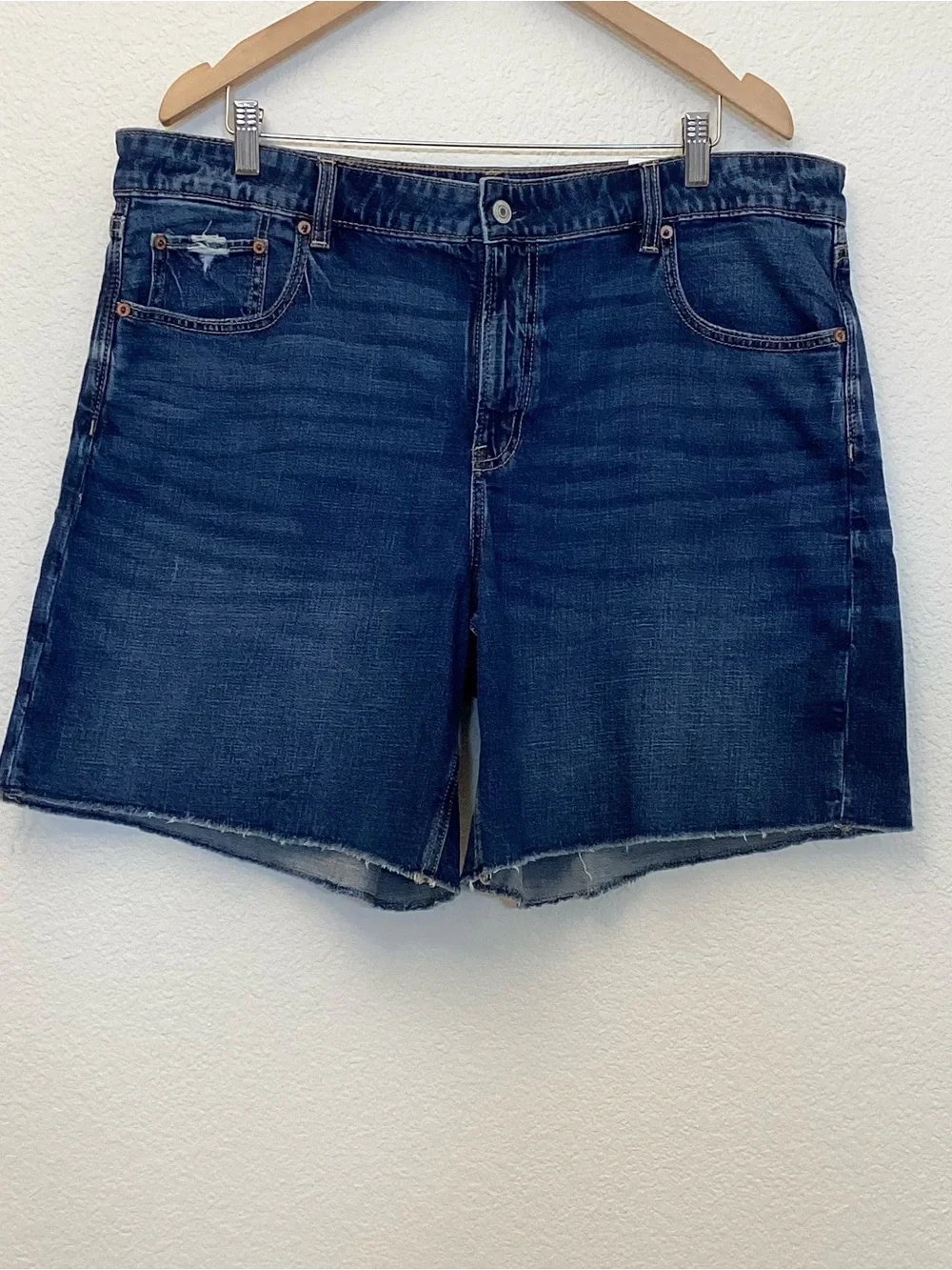 American Eagle 16 NWT Baggy Denim Shorts Women's Low-Rise Stretch 2025