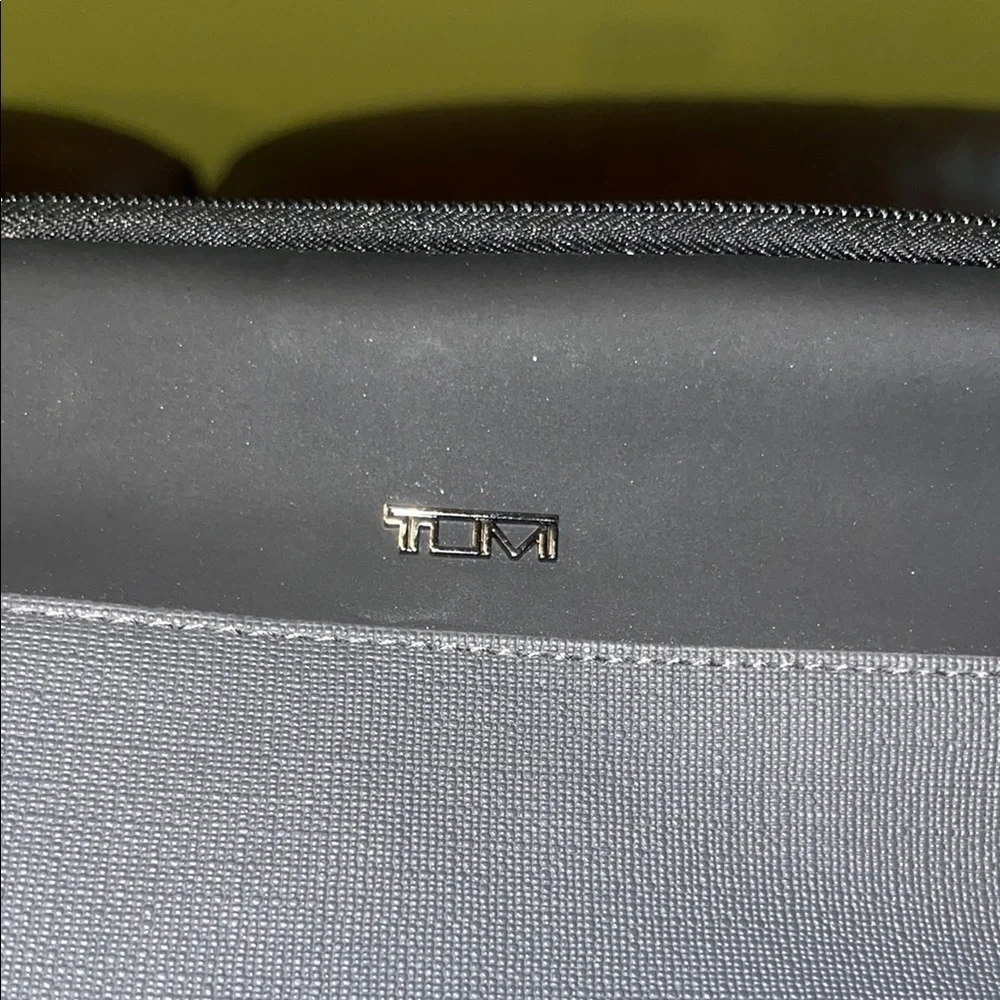 Tumi Black and Gray Toiletry Bags Sleek Durable Design