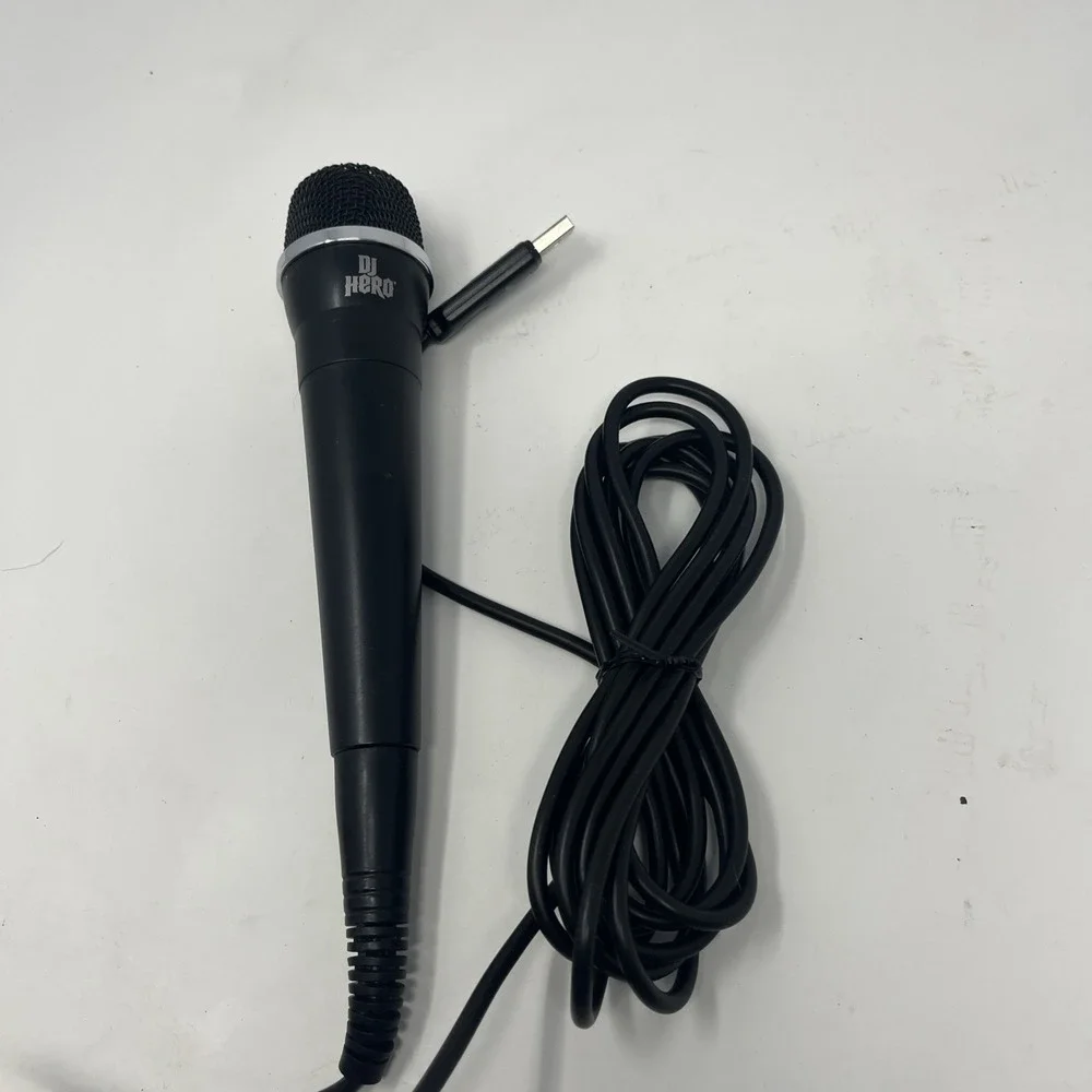 Activision DJ HERO MICROPHONE Genuine OEM Mic USB Wired 96203