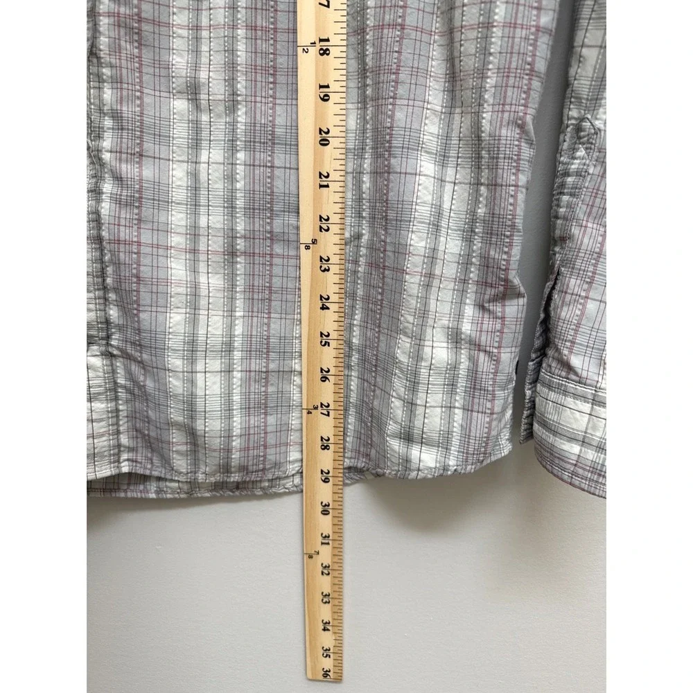 Toad&Co (Gray) Plaid Long Sleeve Button Down Shirt Mens XL