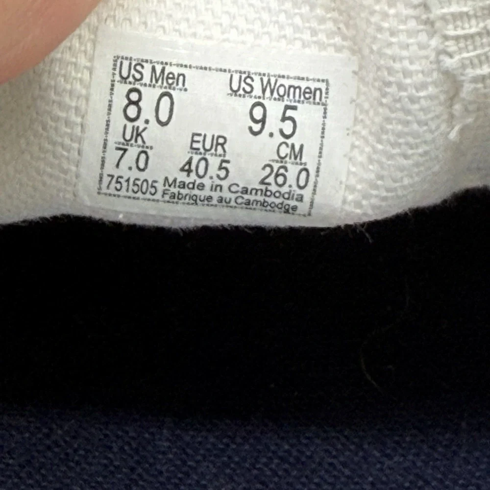 Vans classic slip