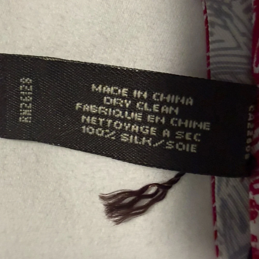 Coach silk scarf