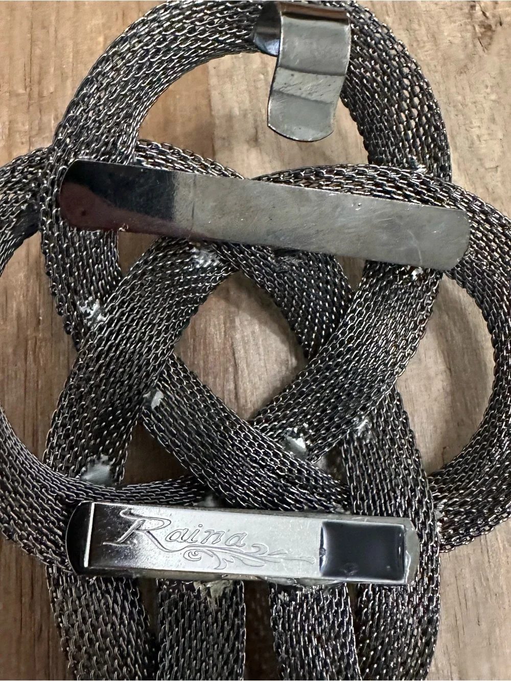 Raina woven braided