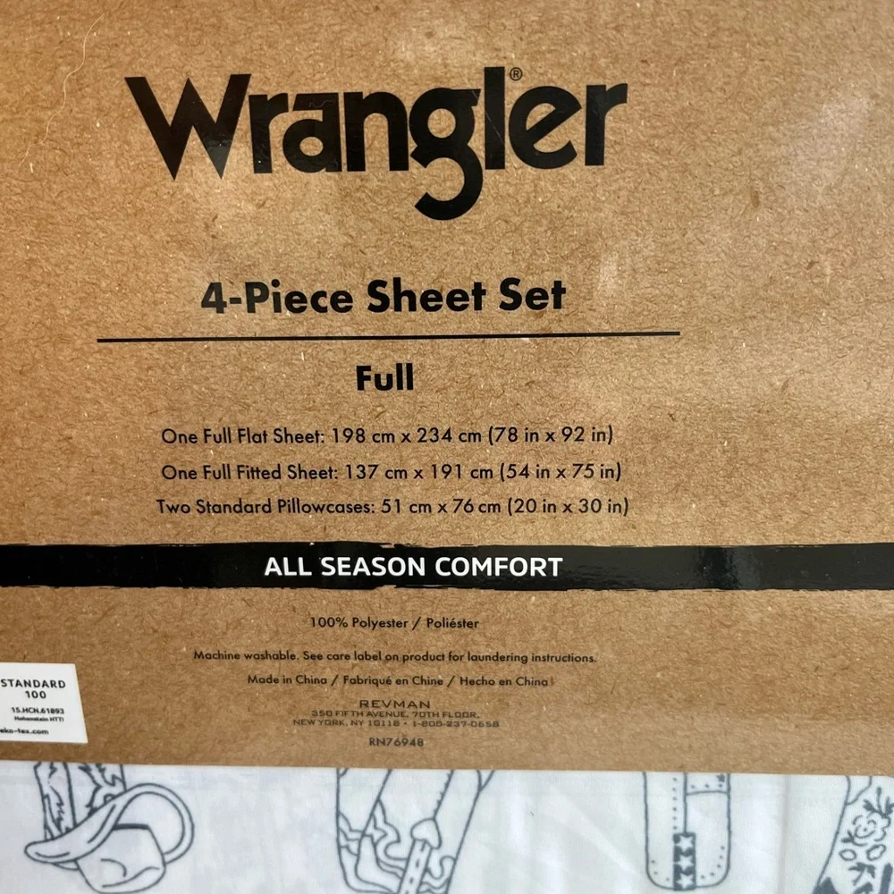 Wrangler full sheet