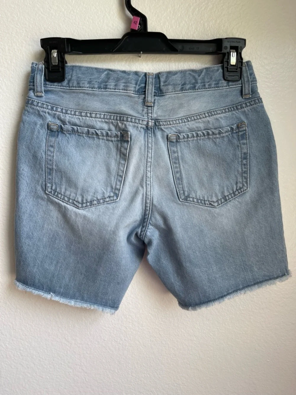 The‎ Children's Place Light Blue Distressed Denim Shorts Size 10