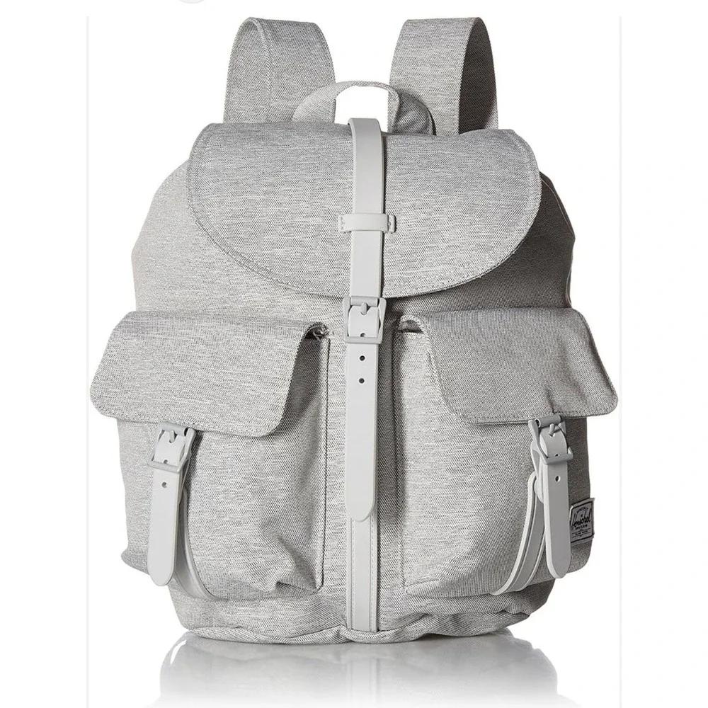 HERSCHEL‎ SUPPLY CO. Dawson Gray Backpack Diaper Bag Magnetic Lightweight Medium
