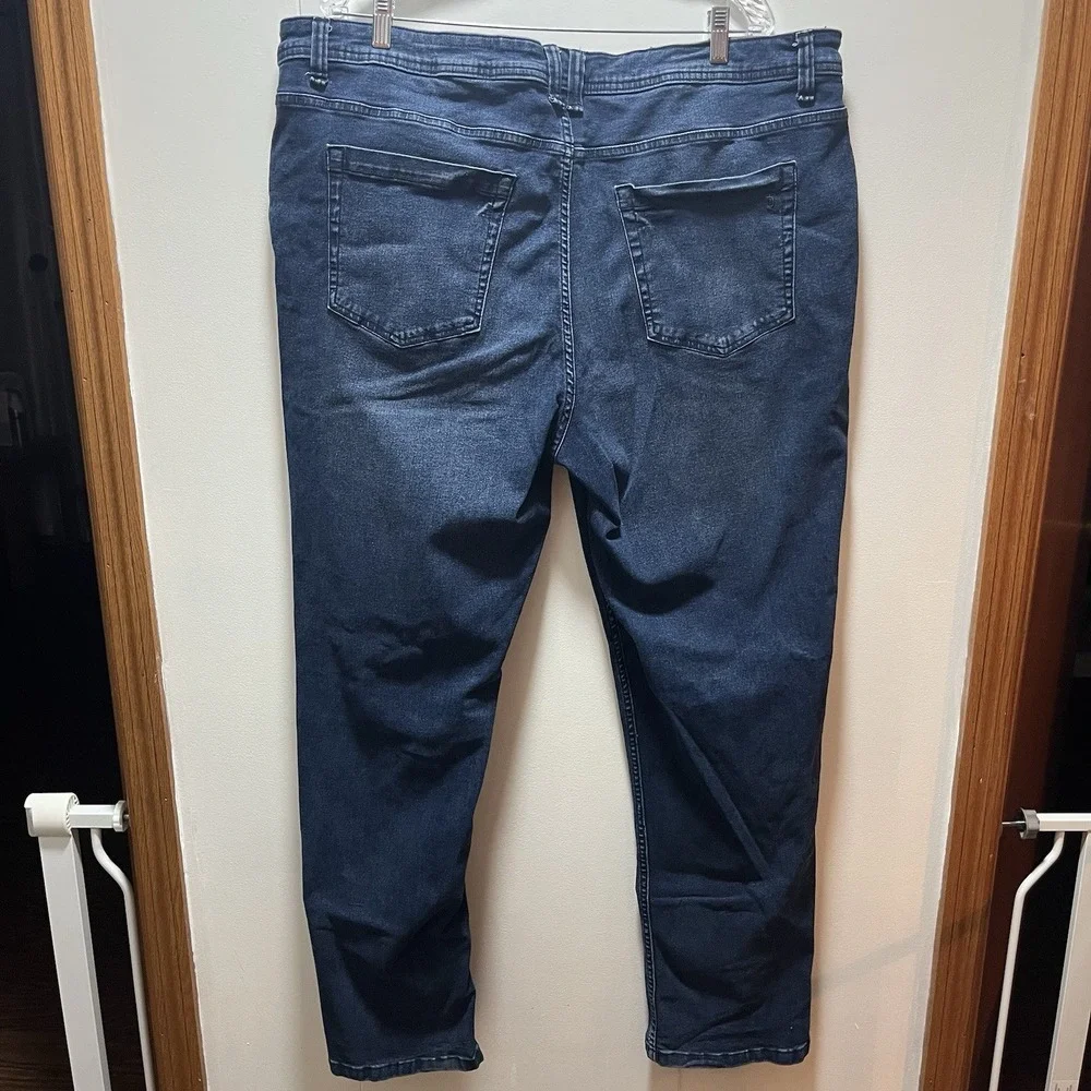 Perfect Jean NYC‎ Athletic Fit Jeans Pants Mens Size 44x34 Blue Denim