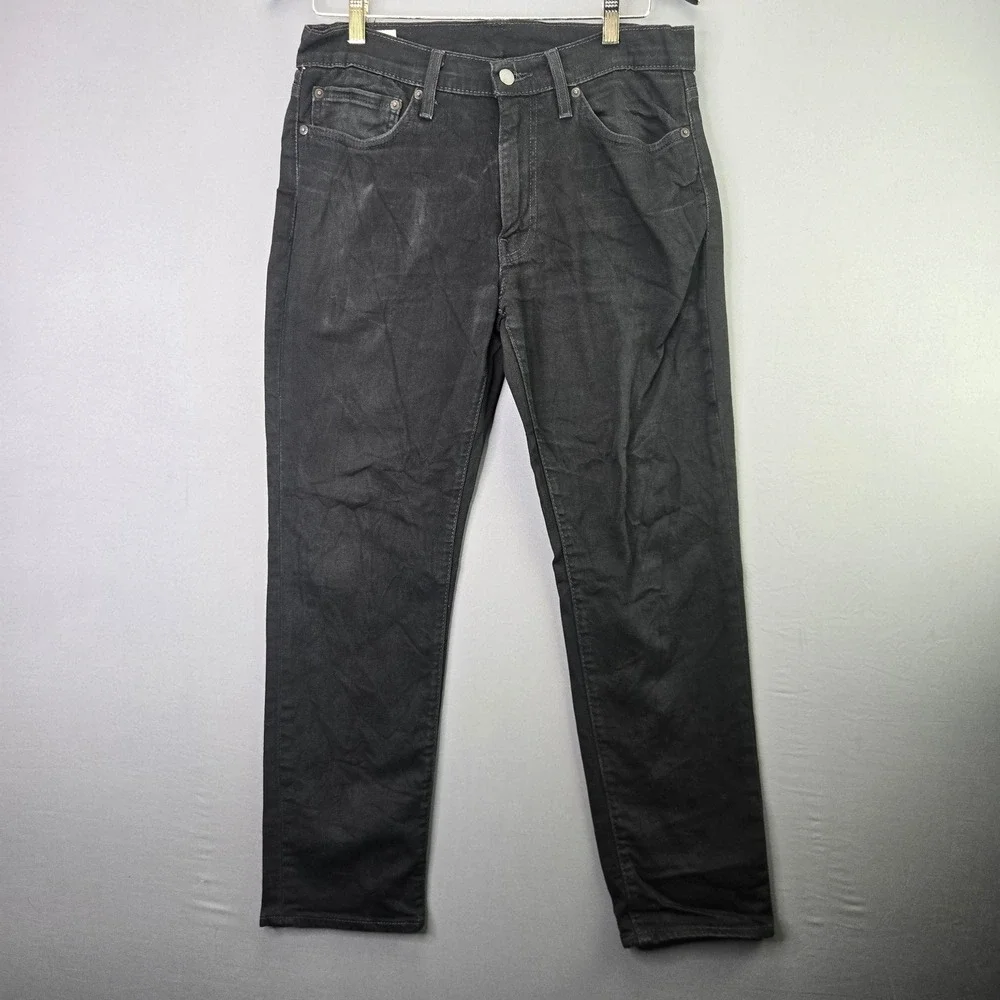 Levi's Jeans 511 Slim Fit 34x30 Black Denim WaterLess Mens Pants Casual