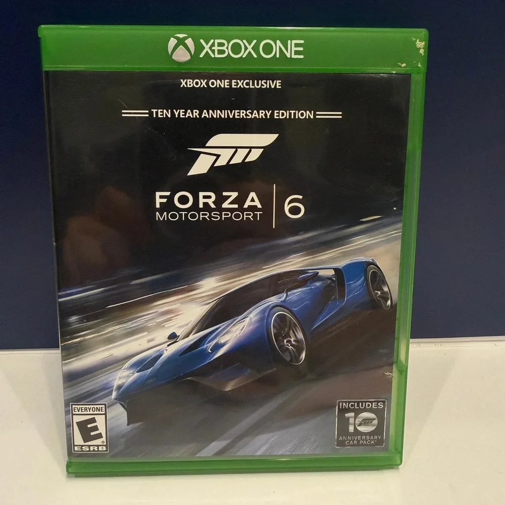 Forza Motorsport 6 Ten Year Anniversary Edition Xbox One CIB Racing Game