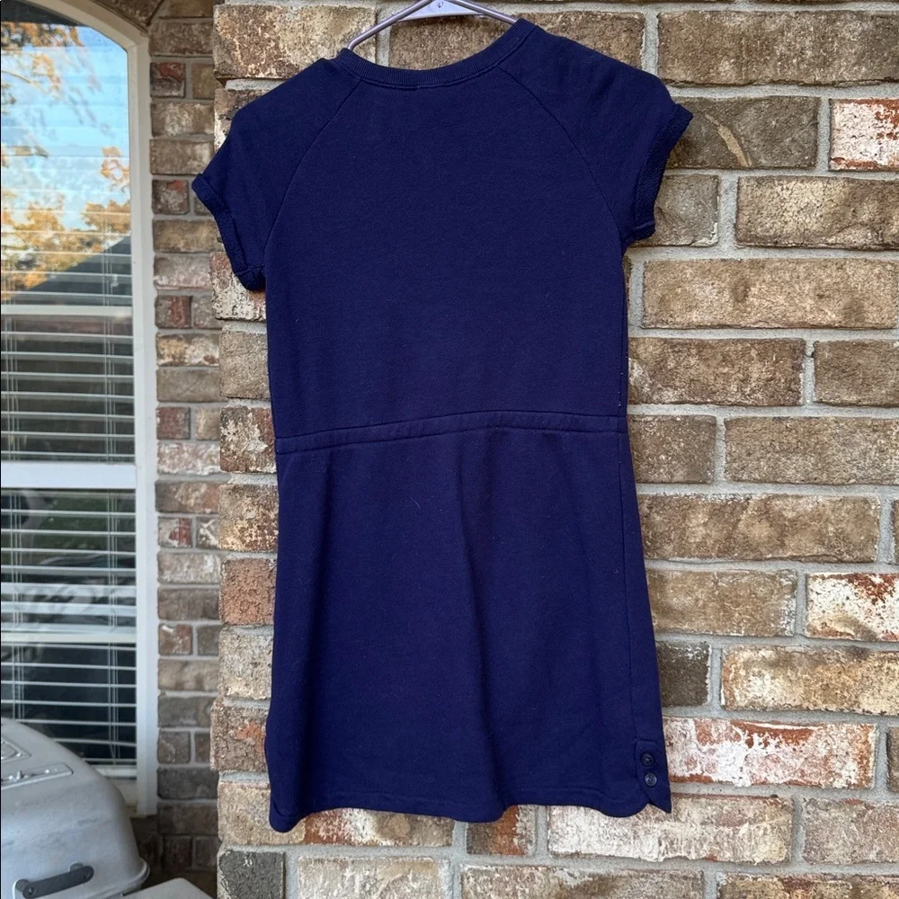 Gymboree Sweatshirt Blue Moon and Stars Knit Dress size 12