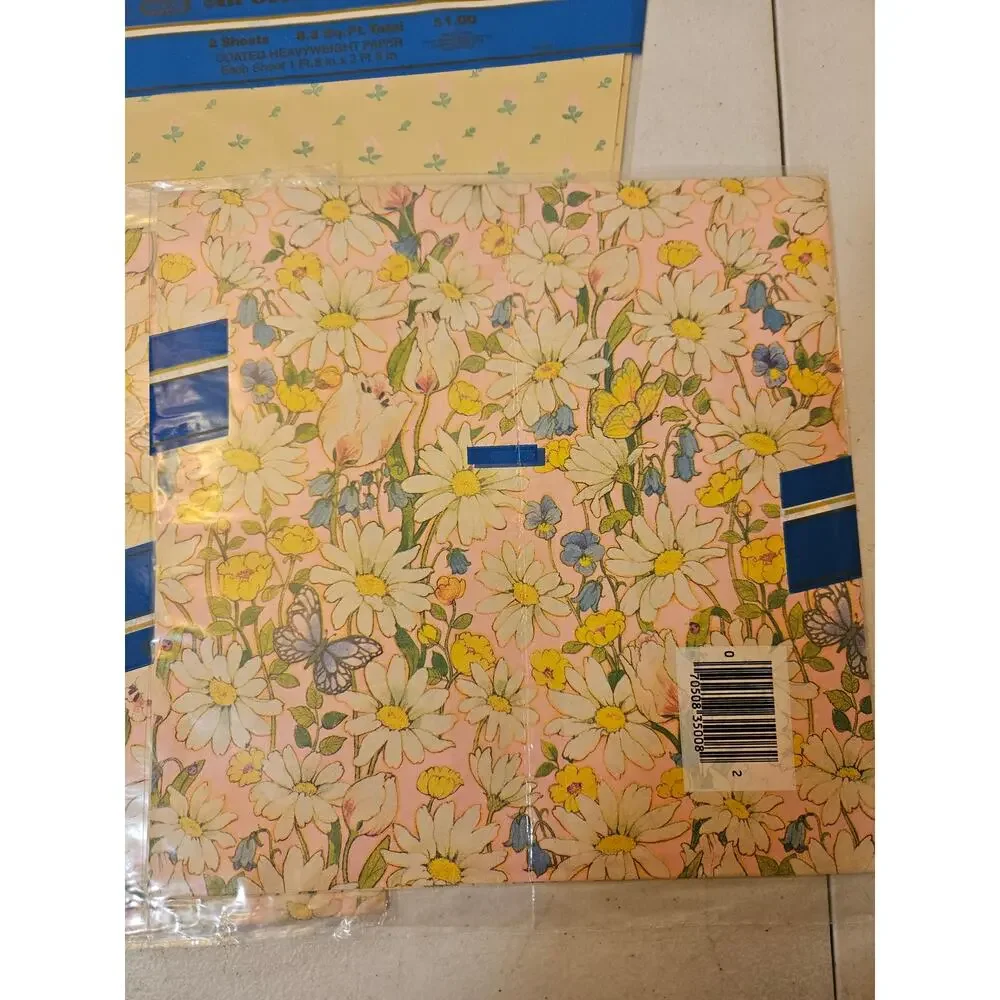 Gibson Greetings vintage wrapping