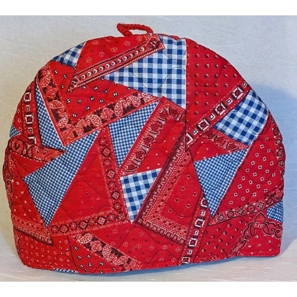 Handmade set quilted