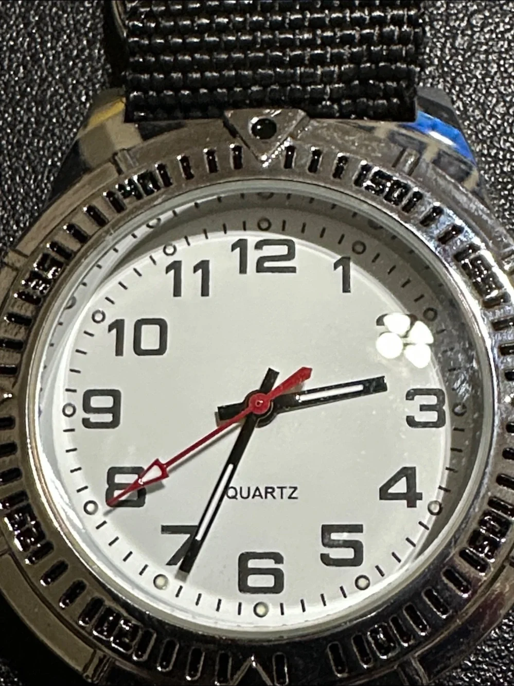 Dreams Unlimited Travel 40mm Silver Tone Clip On Pocket Watch With Compass