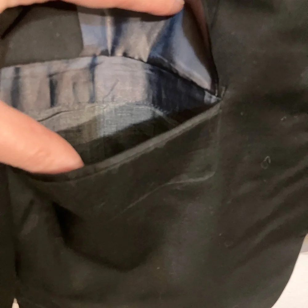 Oscar de la Renta black silk