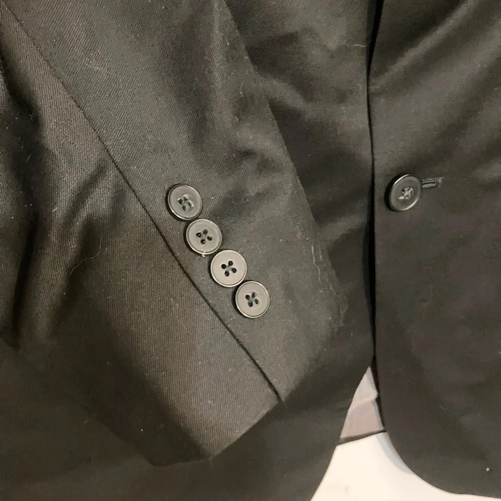 Oscar de la Renta black silk
