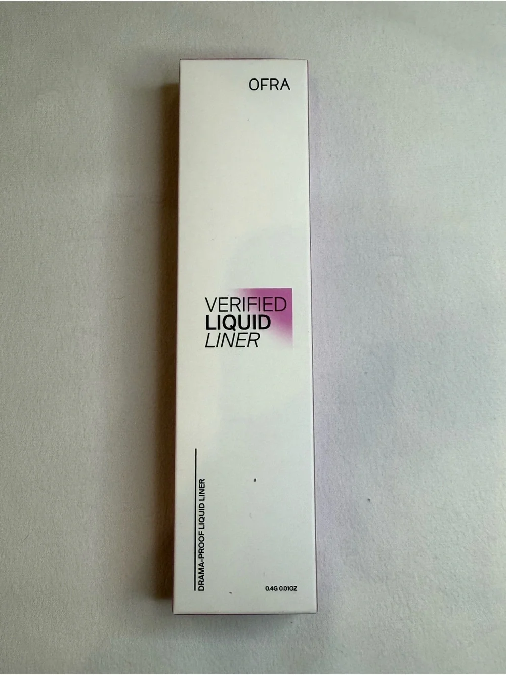 OFRA Cosmetics Verified Liquid Liner Brown Ultra Fine Tip Waterproof NIB 0.4g