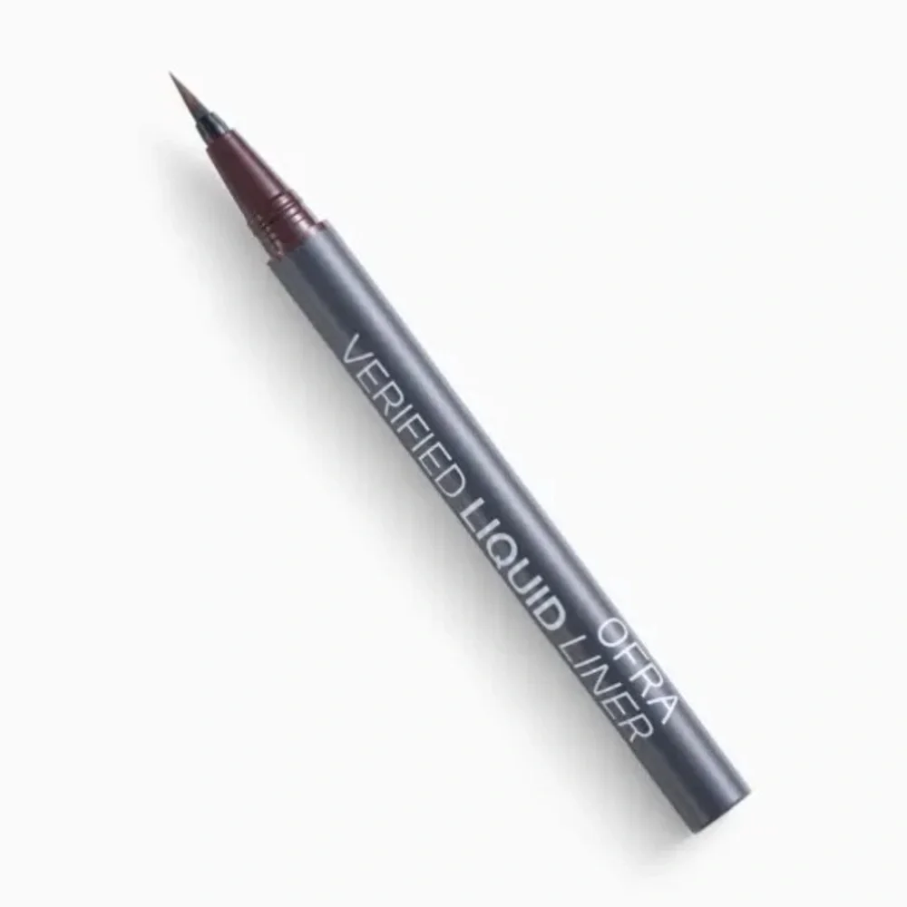 OFRA Cosmetics Verified Liquid Liner Brown Ultra Fine Tip Waterproof NIB 0.4g