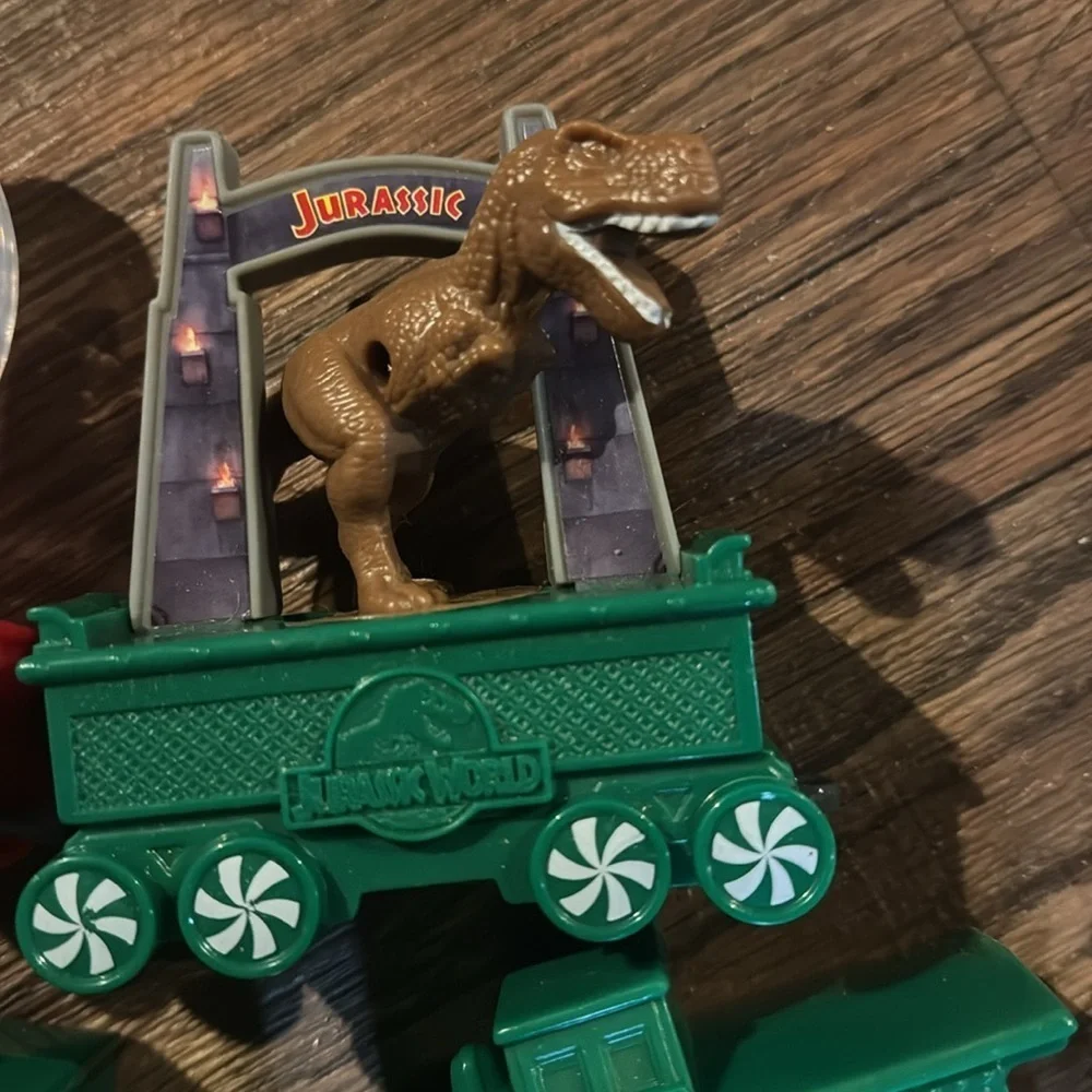 McDonalds lot trains