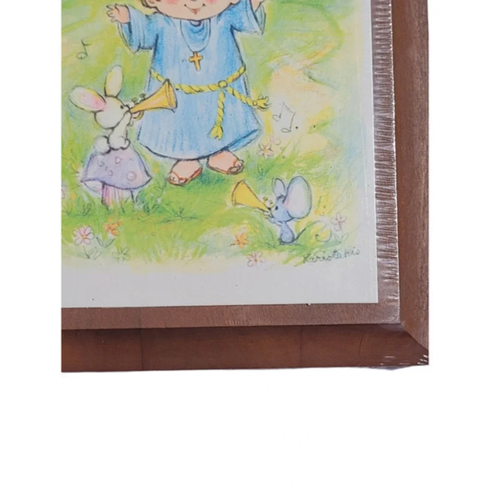 Vintage American Greetings Happy Holies Friends are a Little‎ Bit Wall Decor