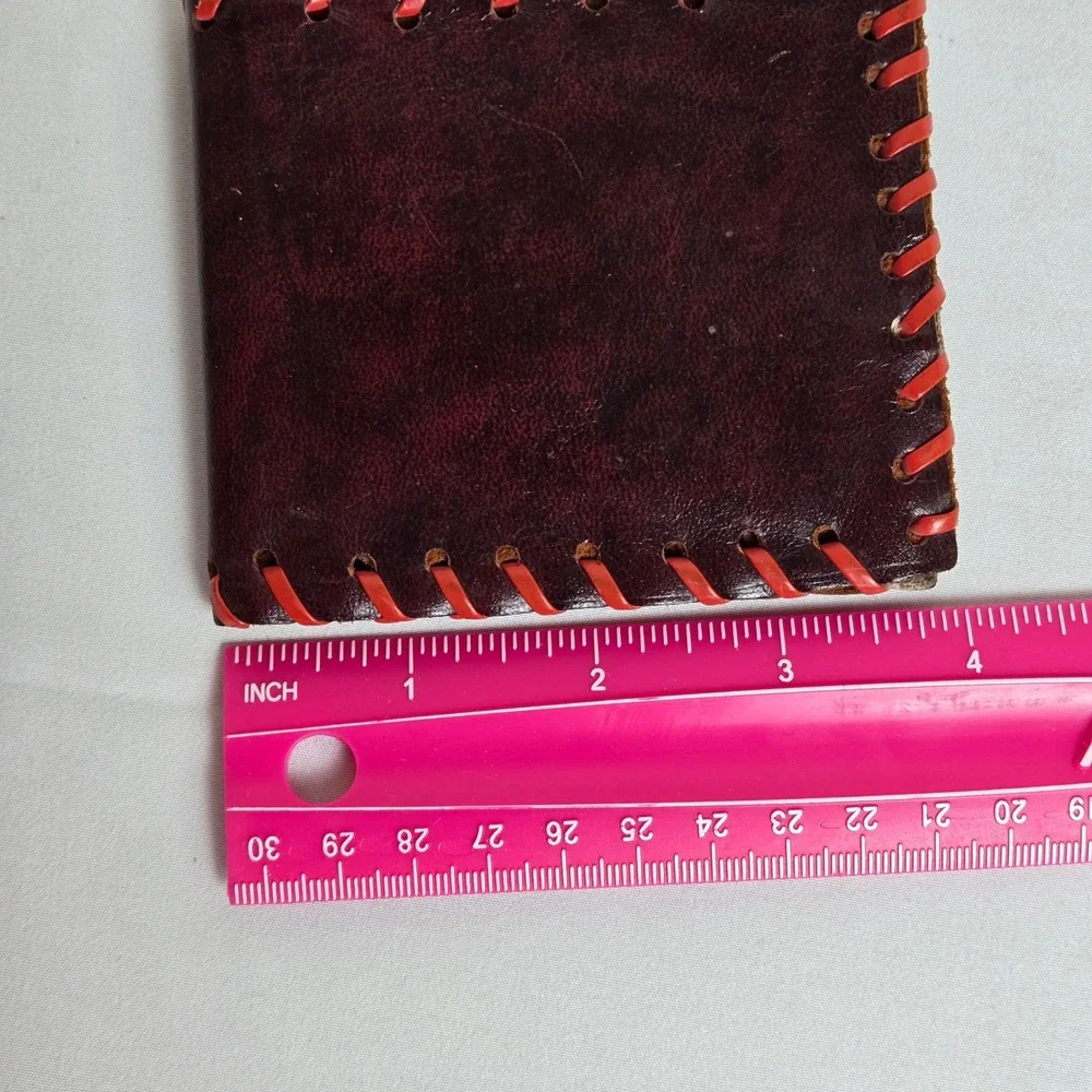 Handmade color bifold wallet