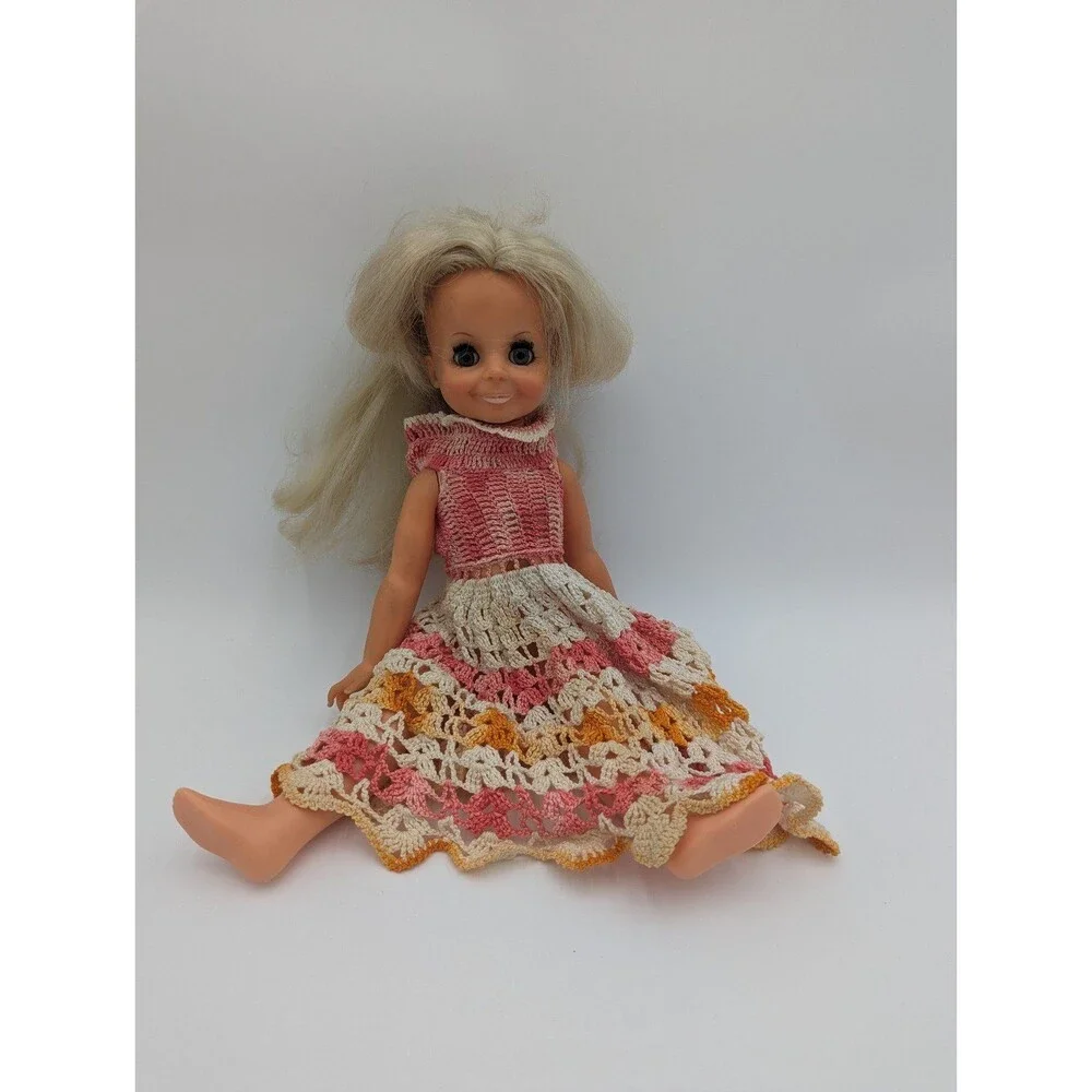 Vintage ideal doll grow hair family