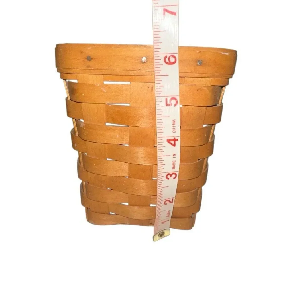 Longaberger basket handwoven