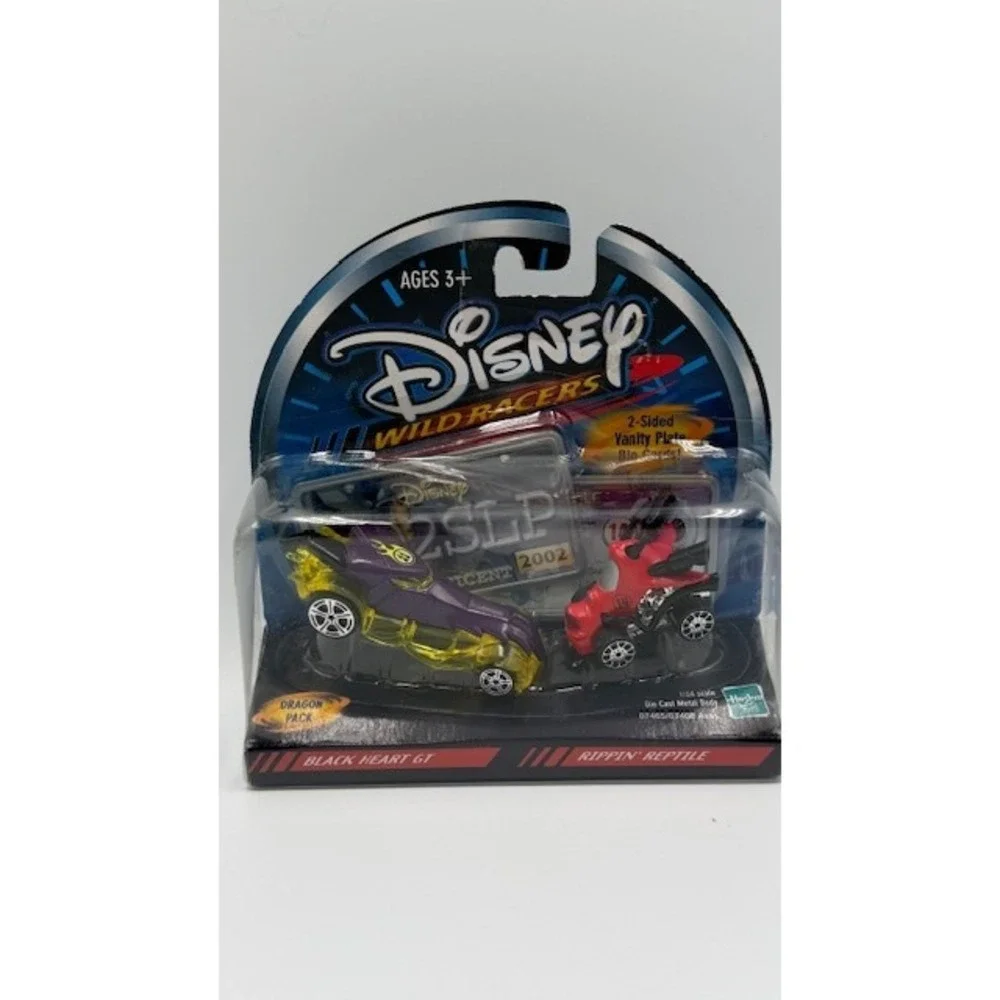 Disney Wild Racers Dragon Pack Black Heart GT Rippin‎ Reptile 2002