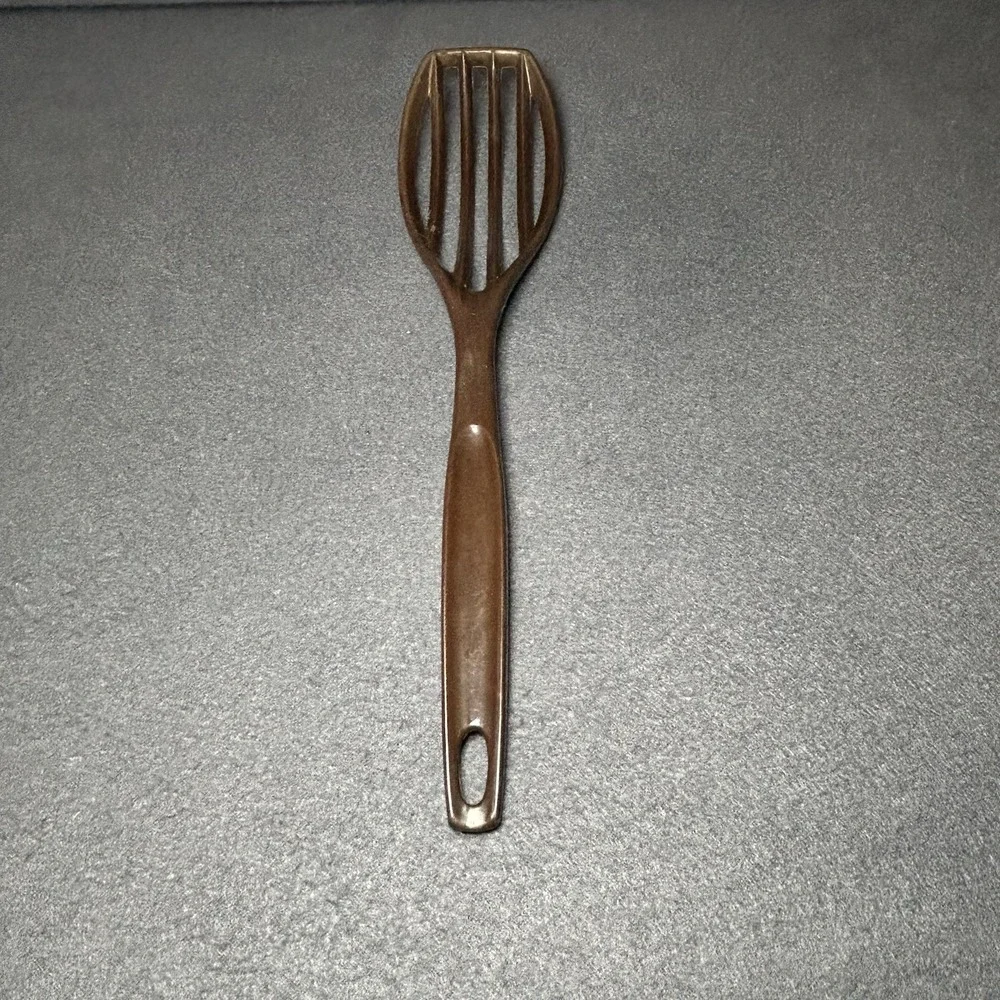 VTG Foley Brown Nylon Slotted Whisk Spoon Retro Kitchen Strainer‎ 11