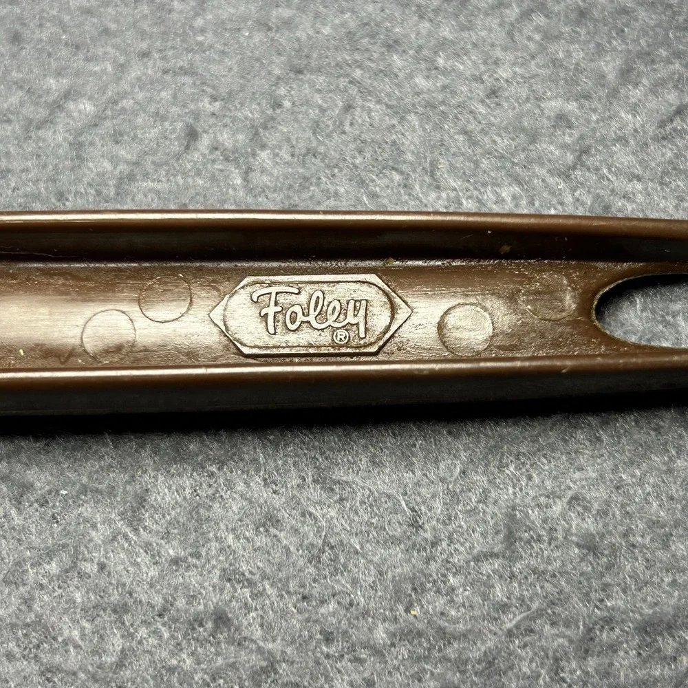 VTG Foley Brown Nylon Slotted Whisk Spoon Retro Kitchen Strainer‎ 11