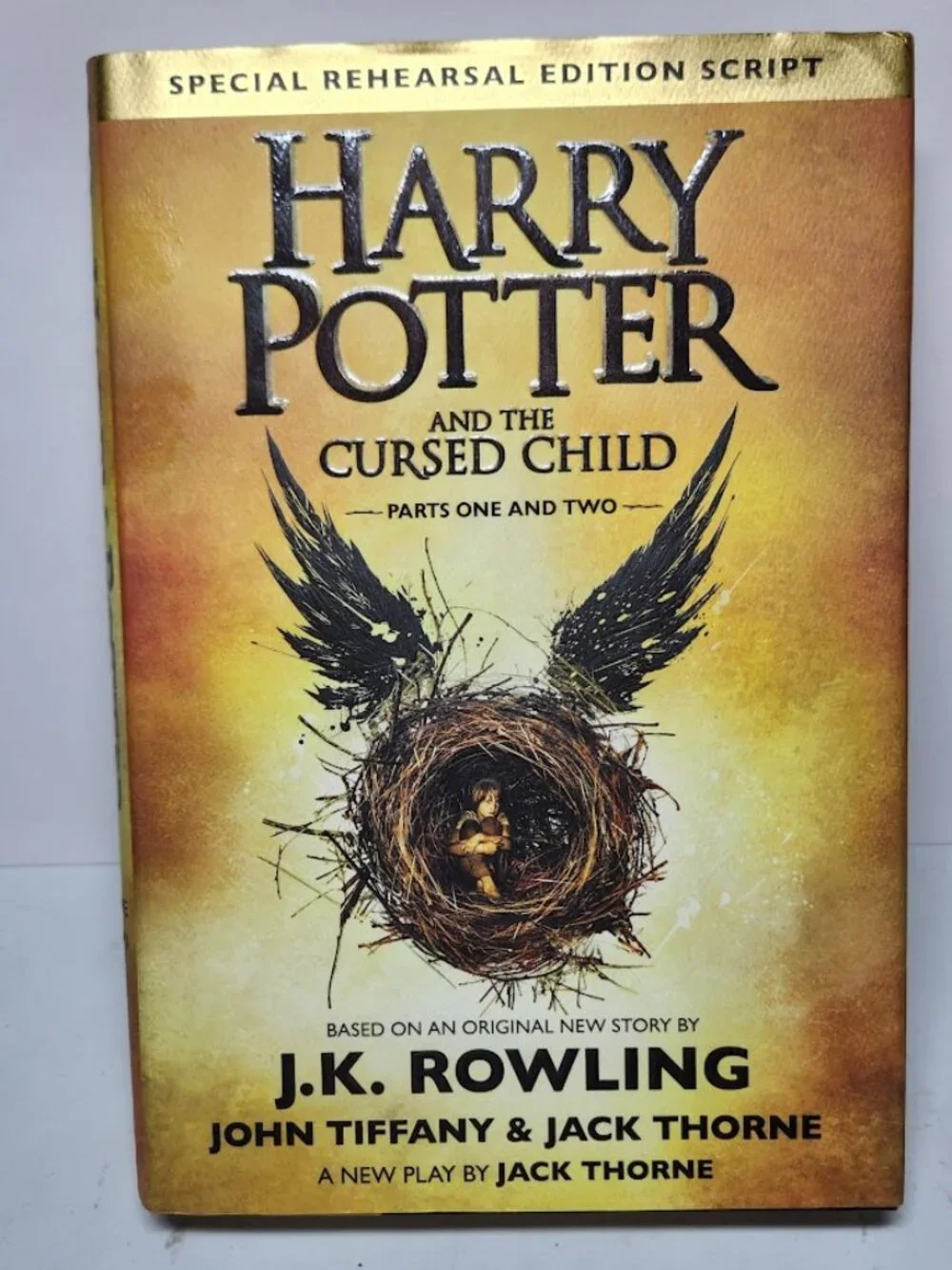 Harry Potter and the Cursed Child Parts 1 & 2 Book Special Rehearsal Edition Scr