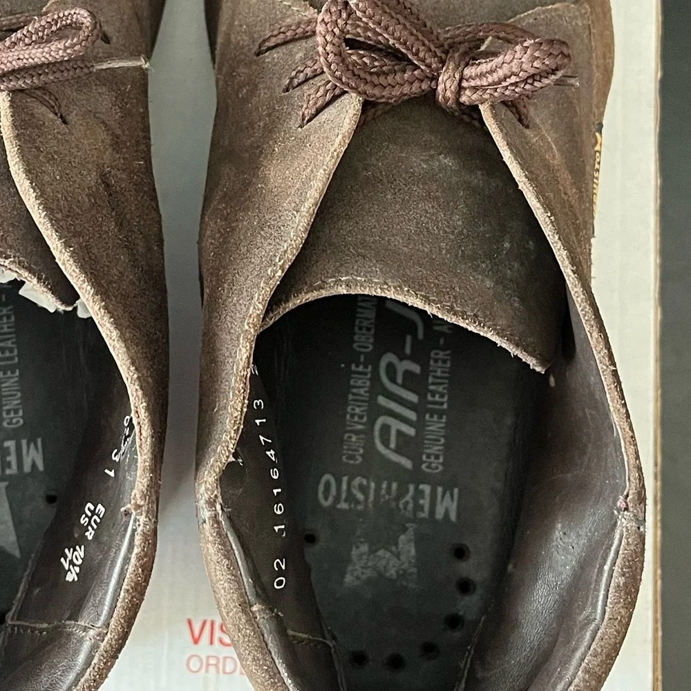 Mephisto suede chukka