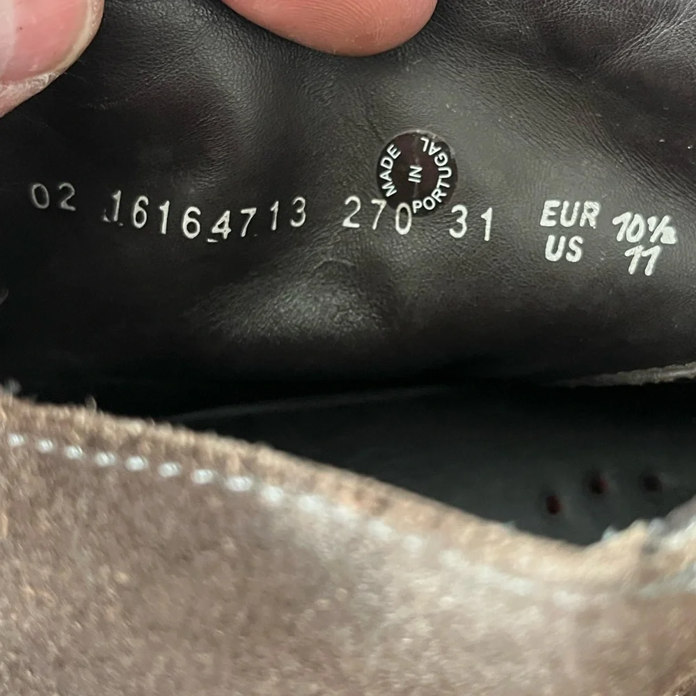 Mephisto suede chukka